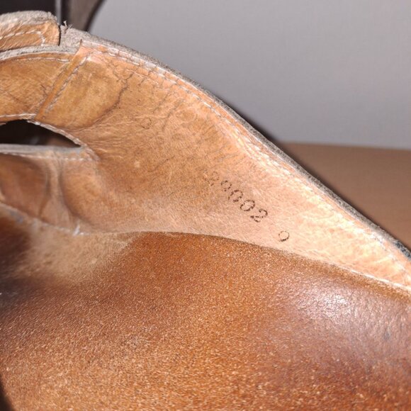 Finn Comfort Women's Pattaya Comfort Sandals - Size 38 (US 7.5) - Tan/Gold - Picture 4 of 8